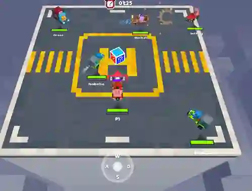 Bumper Car Demolition Race