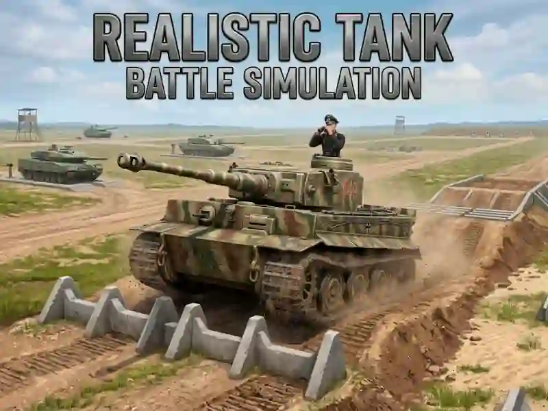 Realistic Tank Battle Simulation