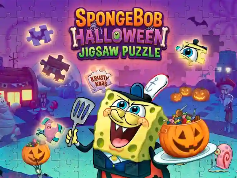 SpongeBob Halloween Jigsaw Puzzle