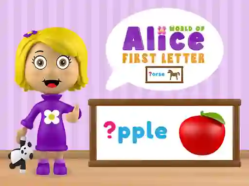 World of Alice First Letter
