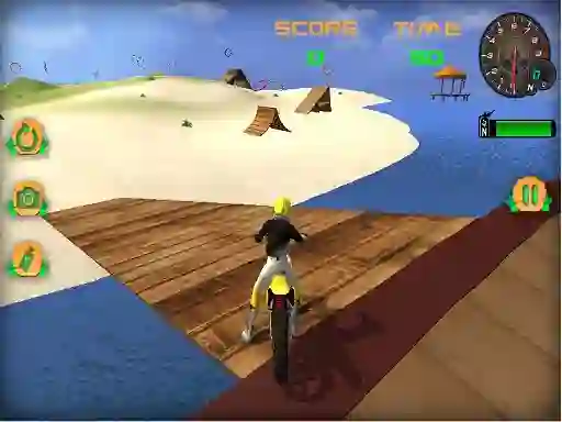 Moto Beach Jumping