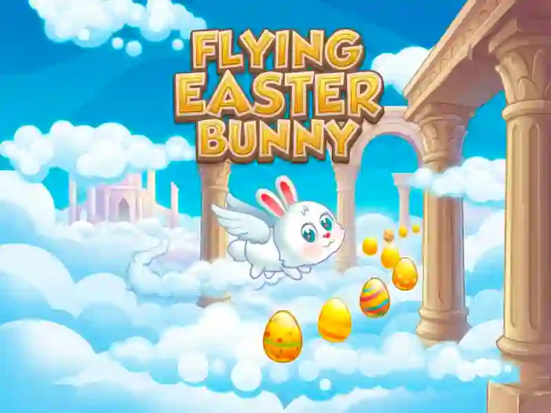 Flying Easter Bunny