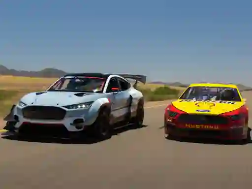 Drifting Mustang Slide