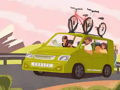 Family Travelling Jigsaw
