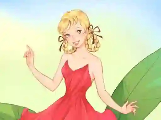 Dress up Thumbelina