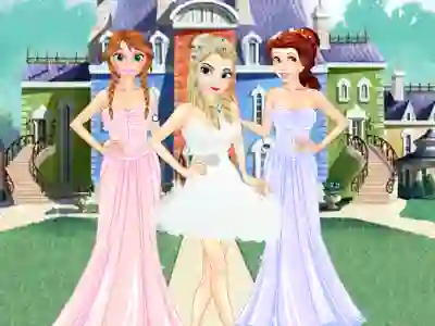 Girls Ball Dress up