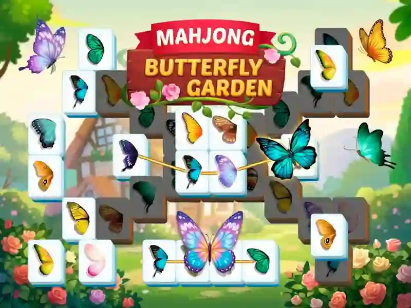 Mahjong Butterfly Garden