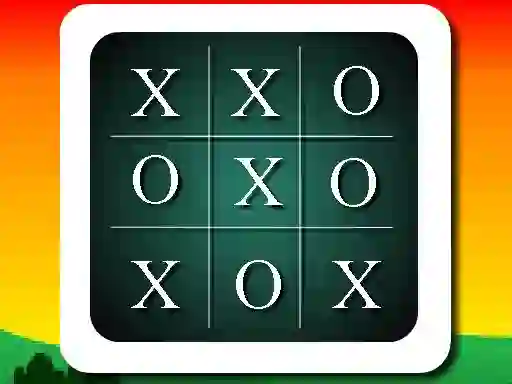 Sunset Tic Tac Toe