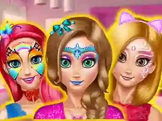 Princesses Room Face Painting