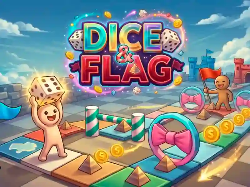Dice & Flag