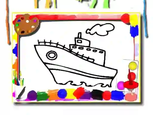 Back To School: Cartoon Coloring Time