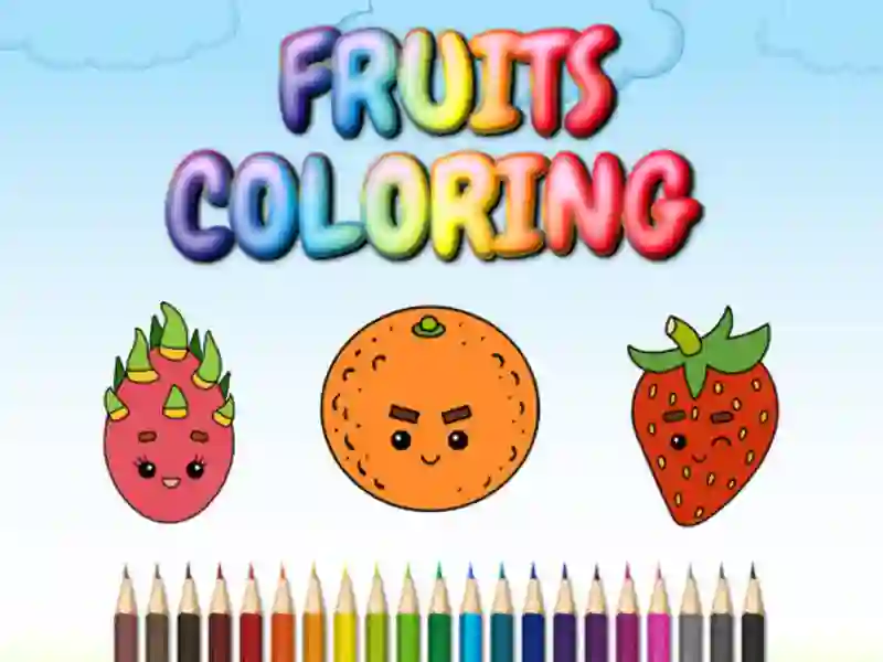 FRUITS COLORING
