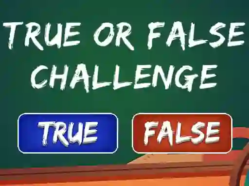  True Or False Challenge