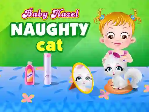 Baby Hazel - naughty cat