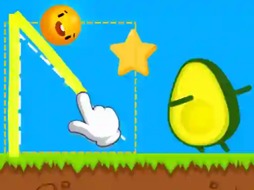 Where's My Avocado Draw Lines