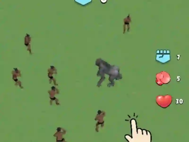 Men Vs Gorilla