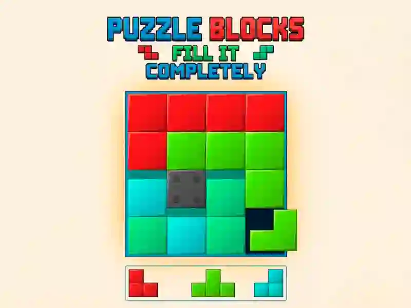 Puzzle Blocks: Fill It Completely
