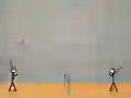 Stick Figure Badminton