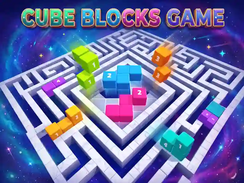 Cube blocks Game