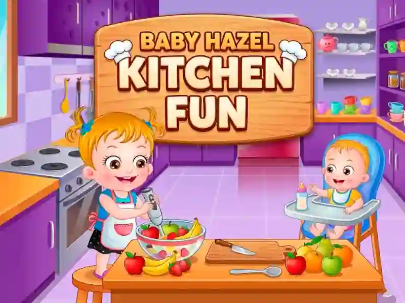 Baby Hazel Kitchen Fun
