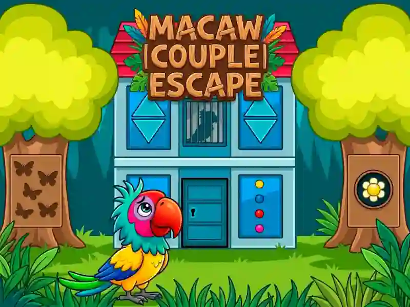 Macaw Couple Escape