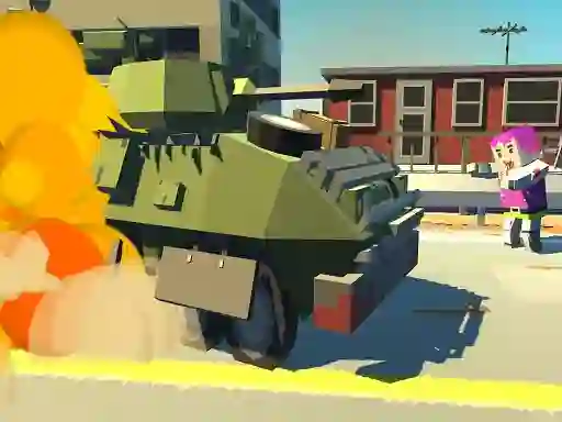 Tank vs Zombie