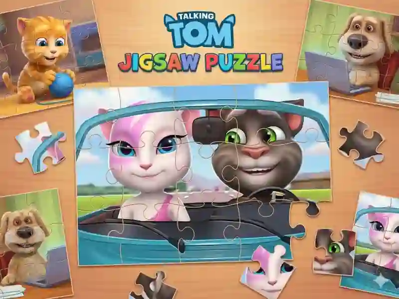 Talking Tom Jigsaw Puzzle