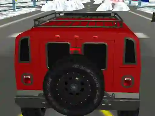 Snow Plow Jeep Driving