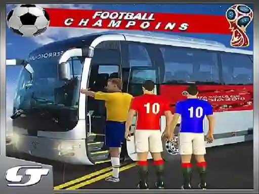 Football Players Bus Transport