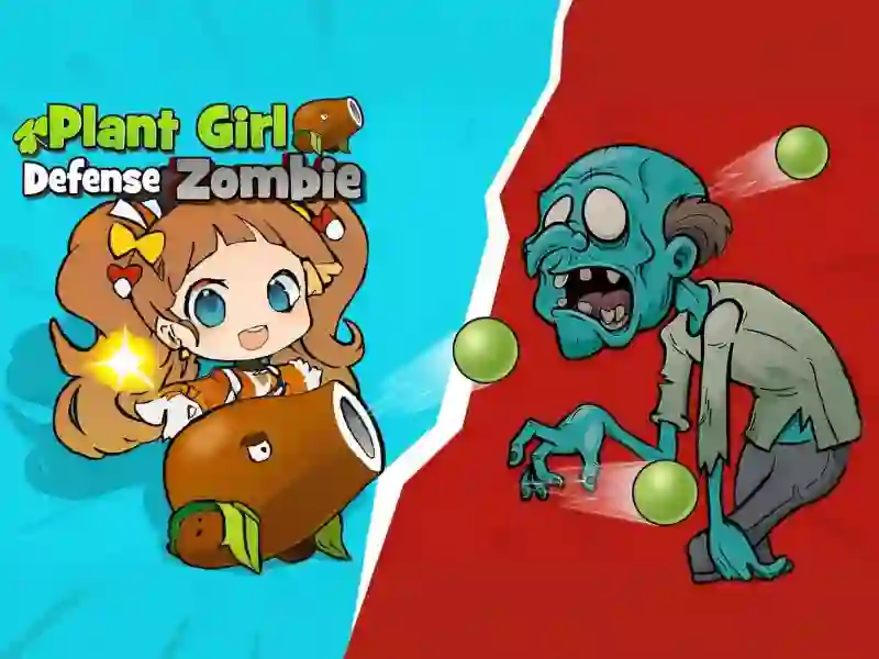 Plant Girl Defense Zombie