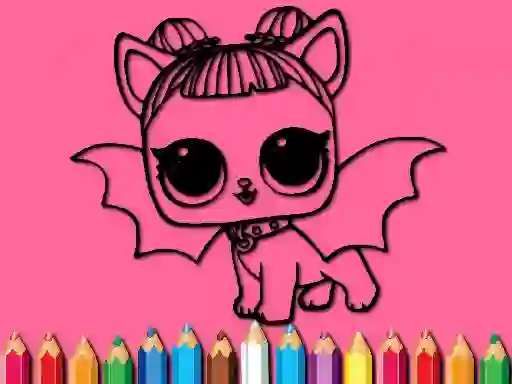 Back To School: Lol Coloring Book