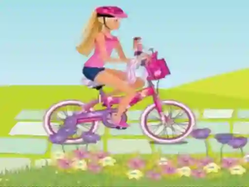 BARBIE RIDES A BIKE