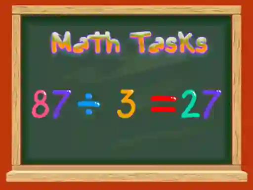 Math Tasks True or False