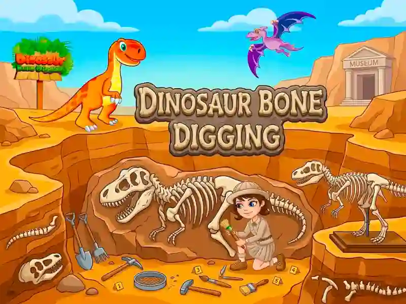 Dinosaur Bone Digging