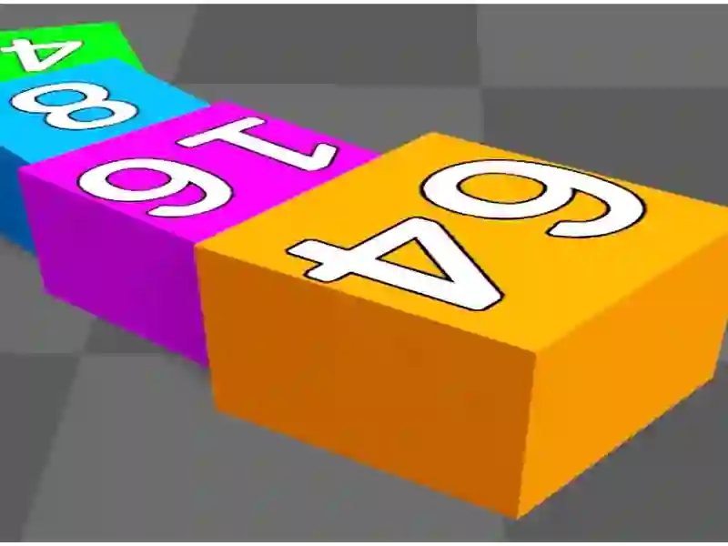 Cube Arena 2048 Merge Numbers