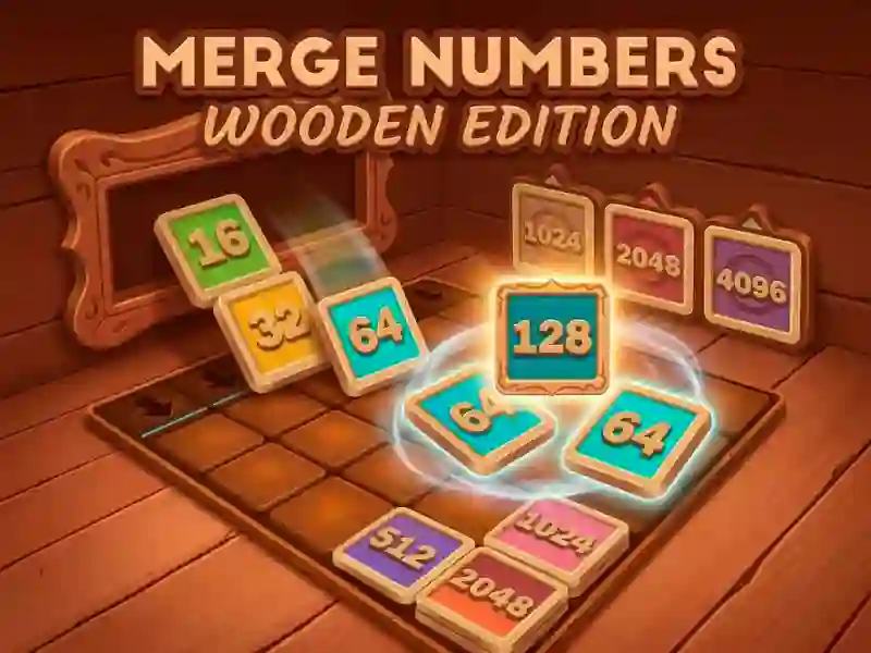 Merge Numbers Wooden Edition