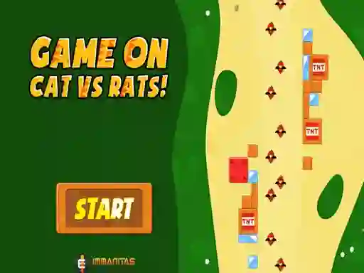 Game On Cat vs Rats!