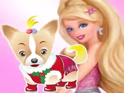 Barbie's Dog Dressup