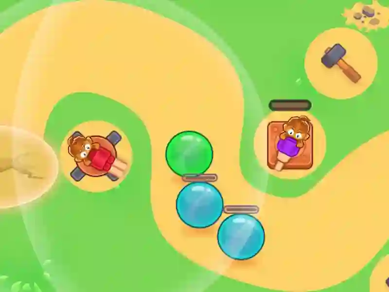Monkey Bubble Defense