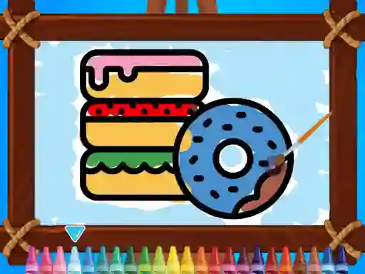 Kids Coloring Bakery