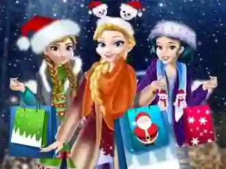 Princess Christmas Mall Shopping