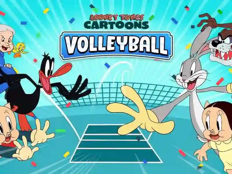 Looney Tunes Cartoons Volleyball