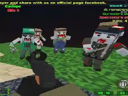 Blocky Combat SWAT Zombie Survival