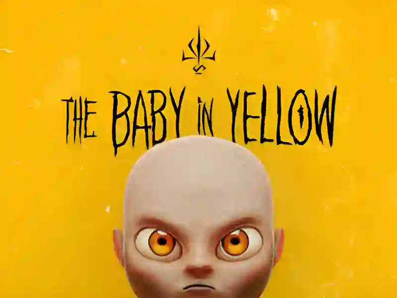 Scary Baby in Yellow