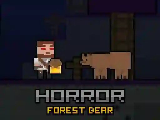 Horror Forest Bear