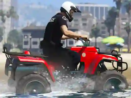 Cartoon Atv Slide