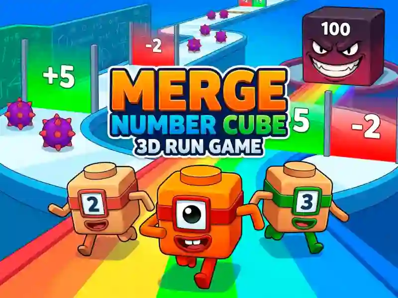 Merge Number Cube 3d Run Game