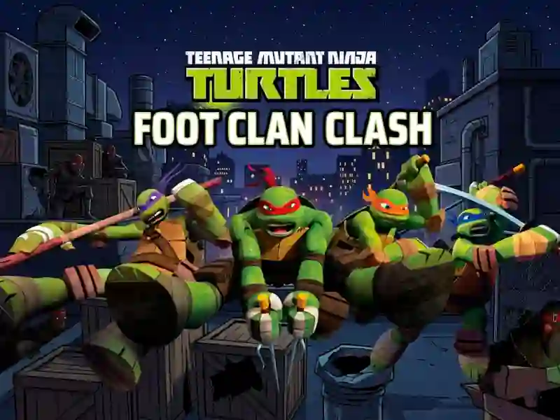 Teenage Mutant Ninja Turtles Foot Clan Clash