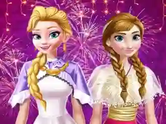 Ellie and Annie New Year Eve Party