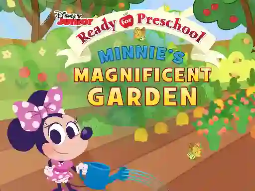 Ready For Preschool Minnie's Magnificent Garden